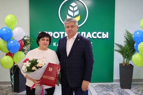 Осинованың Карпов исемендәге гимназиясендә агротехник сыйныф ачылды