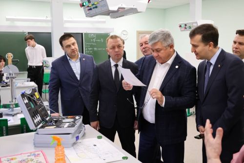 Осинованың Карпов исемендәге гимназиясендә агротехник сыйныф ачылды