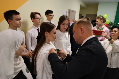 Осинованың Карпов исемендәге гимназиясендә агротехник сыйныф ачылды