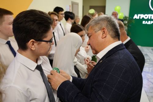 Осинованың Карпов исемендәге гимназиясендә агротехник сыйныф ачылды
