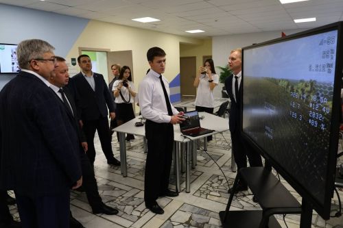 Осинованың Карпов исемендәге гимназиясендә агротехник сыйныф ачылды