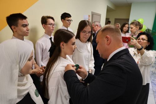 Осинованың Карпов исемендәге гимназиясендә агротехник сыйныф ачылды