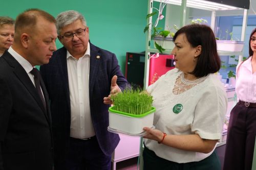 Осинованың Карпов исемендәге гимназиясендә агротехник сыйныф ачылды