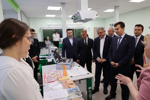 Осинованың Карпов исемендәге гимназиясендә агротехник сыйныф ачылды