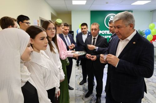 Осинованың Карпов исемендәге гимназиясендә агротехник сыйныф ачылды