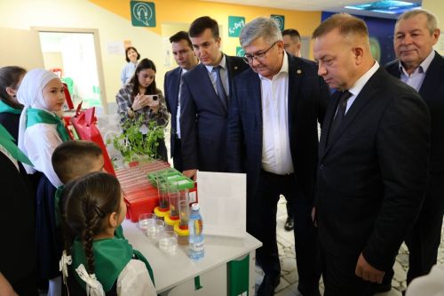 Осинованың Карпов исемендәге гимназиясендә агротехник сыйныф ачылды