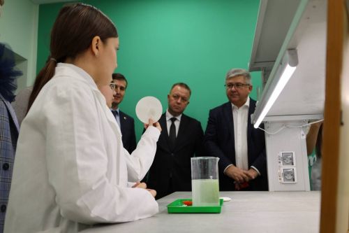 Осинованың Карпов исемендәге гимназиясендә агротехник сыйныф ачылды