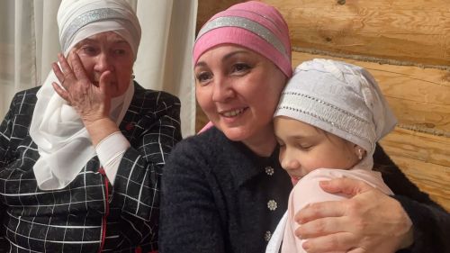 Якыннары МХО булган, гомерләре яу кырында өзелгән гаиләләр «Тынычлык» мәчетендә кунакта