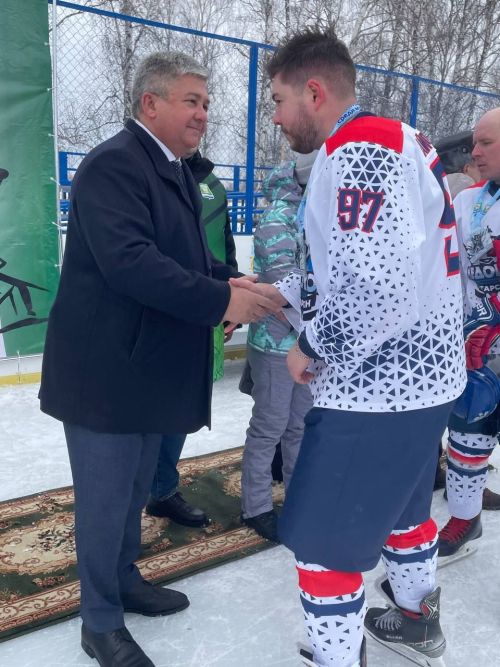 Район башлыгы Кубогына хоккей ярышы