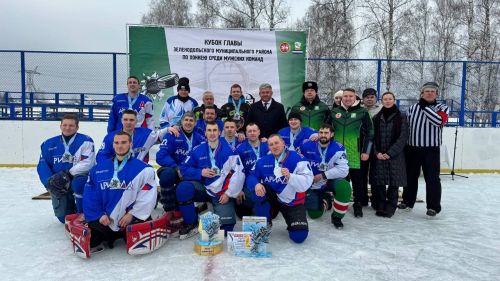 Район башлыгы Кубогына хоккей ярышы