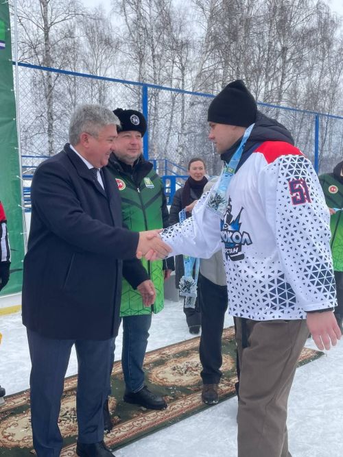 Район башлыгы Кубогына хоккей ярышы