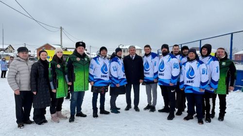 Район башлыгы Кубогына хоккей ярышы