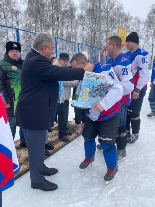 Район башлыгы Кубогына хоккей ярышы