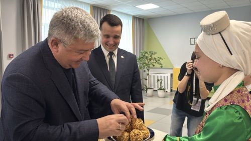 Шәһәребезнең 5нче гимназиясендә «Аҗаган 2.0» Бөтенроссия хәрби-спорт уенының муниципаль этабы