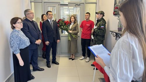 Шәһәребезнең 5нче гимназиясендә «Аҗаган 2.0» Бөтенроссия хәрби-спорт уенының муниципаль этабы