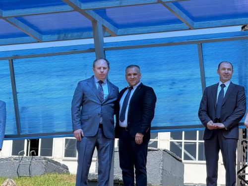 «Метеор - 2020» проектының су асты канатларындагы тизйөрешле пассажир судносын (СПК) суга төшерү тантанасы