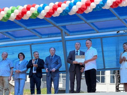 «Метеор - 2020» проектының су асты канатларындагы тизйөрешле пассажир судносын (СПК) суга төшерү тантанасы