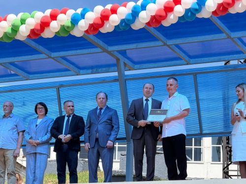 «Метеор - 2020» проектының су асты канатларындагы тизйөрешле пассажир судносын (СПК) суга төшерү тантанасы