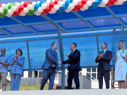 «Метеор - 2020» проектының су асты канатларындагы тизйөрешле пассажир судносын (СПК) суга төшерү тантанасы