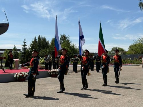 А.М. Горький исемендәге Яшел Үзән заводын фидакарь хезмәт өчен бүләкләү тантанасы