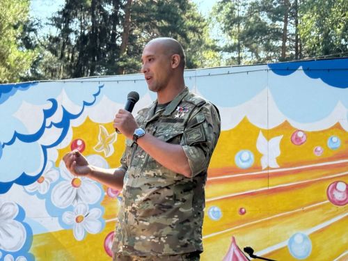 Ильинка авыл җирлегендә Россия Герое Рәсим Рәшид улы Баксиков белән очрашу