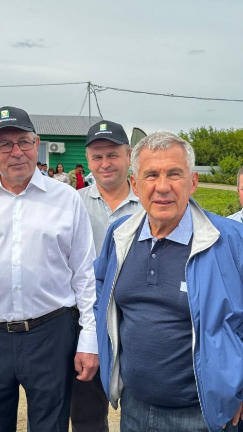 Рөстәм Миңнехановның Яшел Үзән районы Олы Яке авыл җирлегенә сәфәре