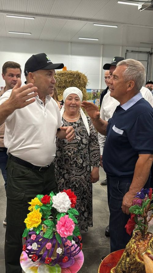 Рөстәм Миңнехановның Яшел Үзән районы Олы Яке авыл җирлегенә сәфәре