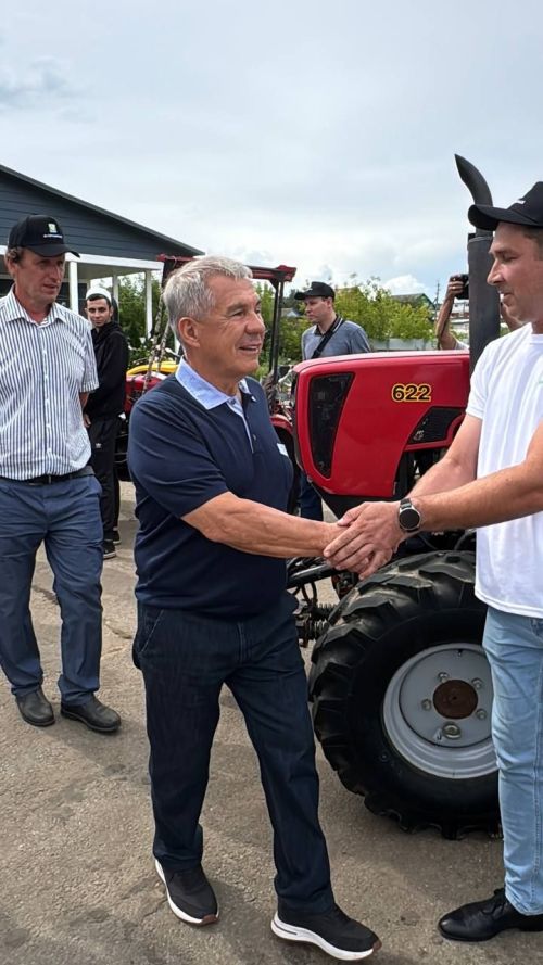 Рөстәм Миңнехановның Яшел Үзән районы Олы Яке авыл җирлегенә сәфәре