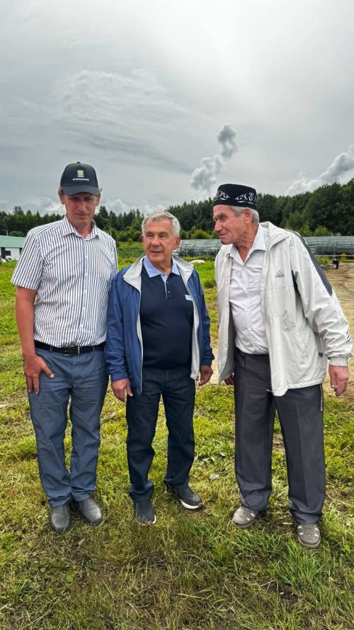 Рөстәм Миңнехановның Яшел Үзән районы Олы Яке авыл җирлегенә сәфәре