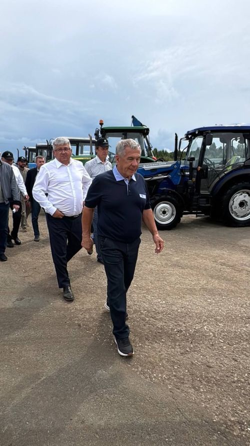 Рөстәм Миңнехановның Яшел Үзән районы Олы Яке авыл җирлегенә сәфәре