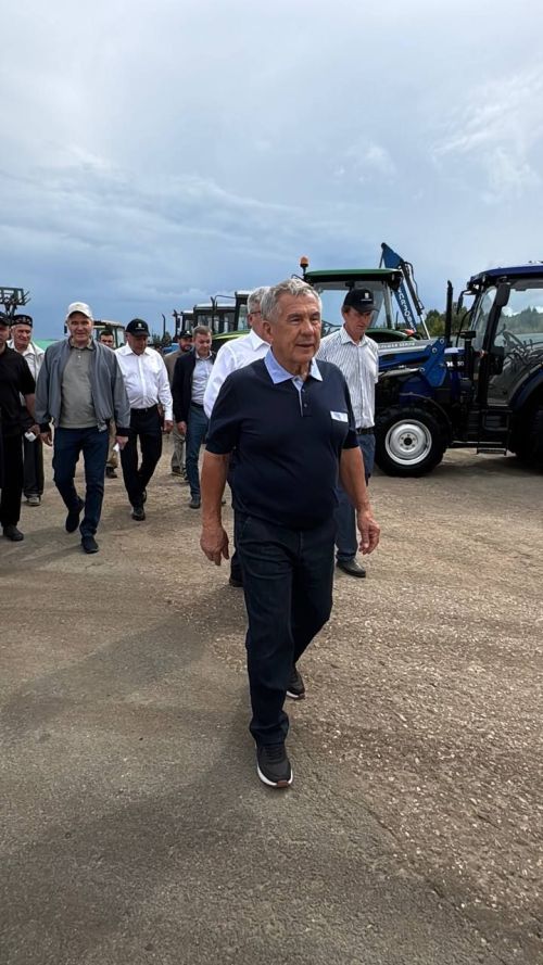 Рөстәм Миңнехановның Яшел Үзән районы Олы Яке авыл җирлегенә сәфәре