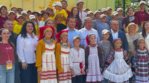 "Айбагыр" этнолагере сезонының ябылуы