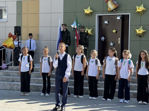 5нче гимназиядә Белем бәйрәме