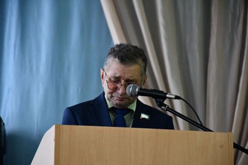 Акъегет авыл җирлегендә хисап сессиясе