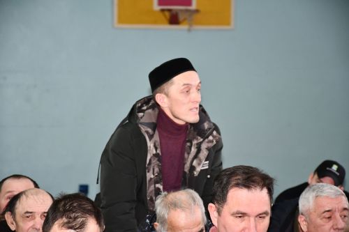 Акъегет авыл җирлегендә хисап сессиясе