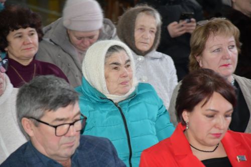 Акъегет авыл җирлегендә хисап сессиясе