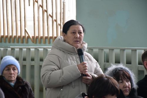 Акъегет авыл җирлегендә хисап сессиясе