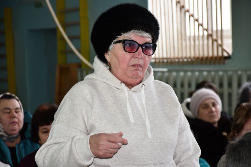 Акъегет авыл җирлегендә хисап сессиясе