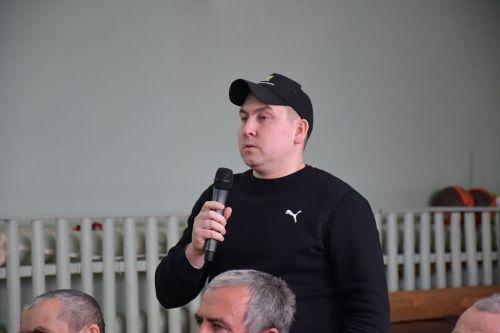 Акъегет авыл җирлегендә хисап сессиясе