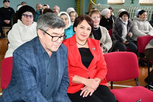 Акъегет авыл җирлегендә хисап сессиясе