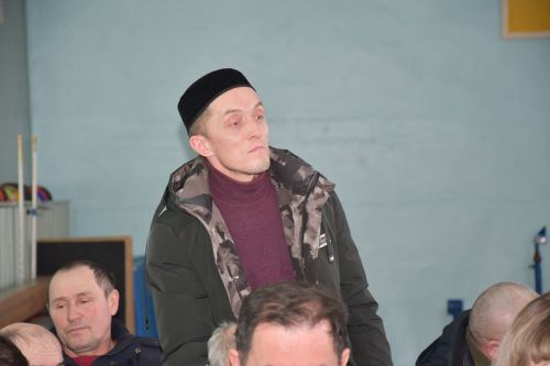 Акъегет авыл җирлегендә хисап сессиясе