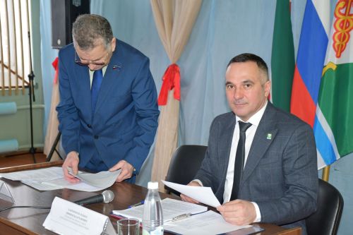Акъегет авыл җирлегендә хисап сессиясе