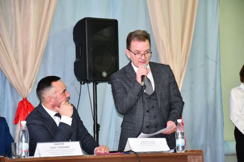 Акъегет авыл җирлегендә хисап сессиясе