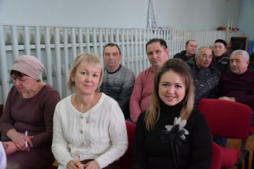 Акъегет авыл җирлегендә хисап сессиясе