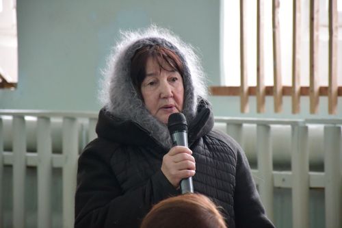 Акъегет авыл җирлегендә хисап сессиясе