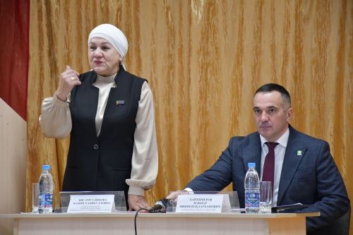 Күгәй авыл җирлегендә хисап сессиясе