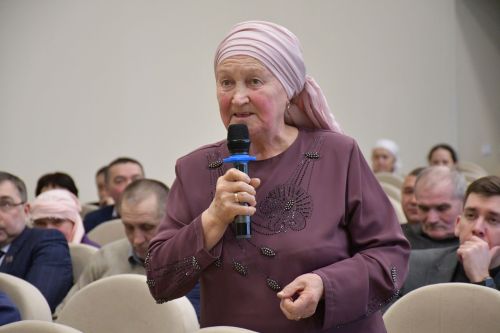 Ачасыр авыл җирлегендә хисап сессиясе