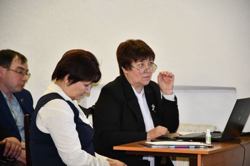 Норлат авыл җирлегендә хисап сессиясе