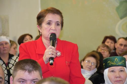 Норлат авыл җирлегендә хисап сессиясе
