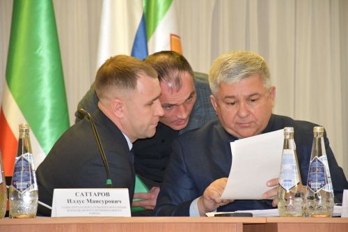 Норлат авыл җирлегендә хисап сессиясе